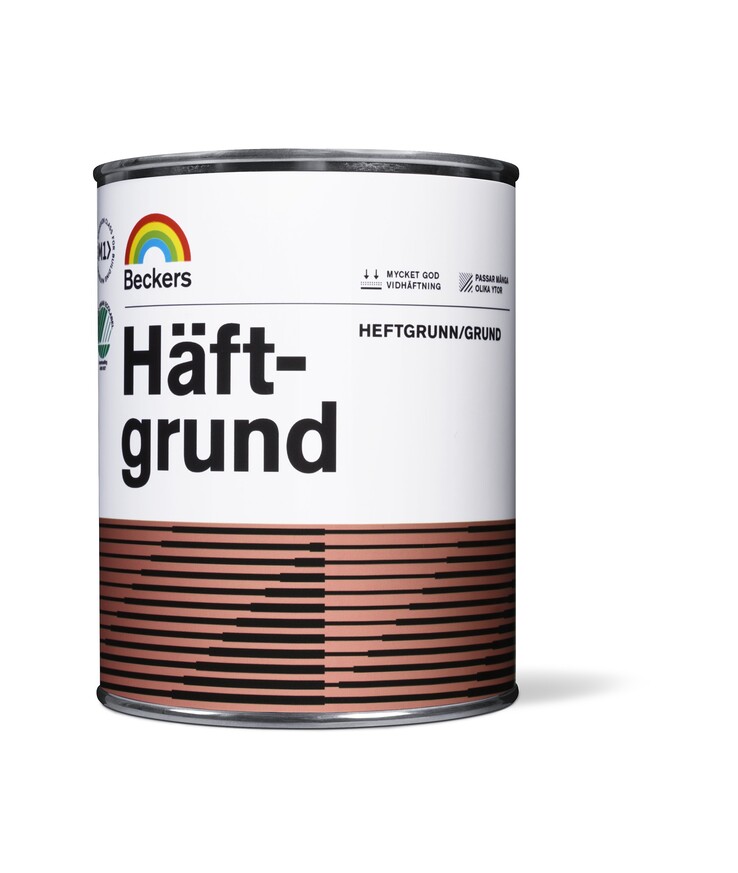 Häftgrundfärg vit 0,9l