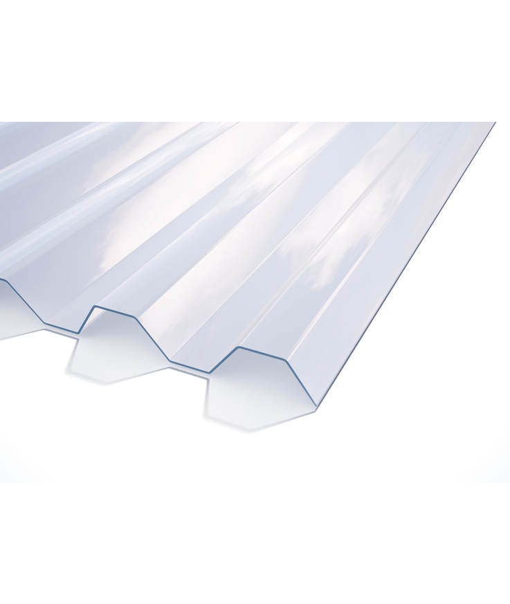 Plasttak korrugerad gop atlas 75/20 klar 2400x1060mm