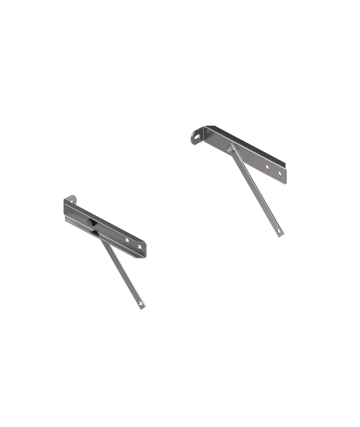 Konsolsats stege skorsten A-220 inkl skruv röd