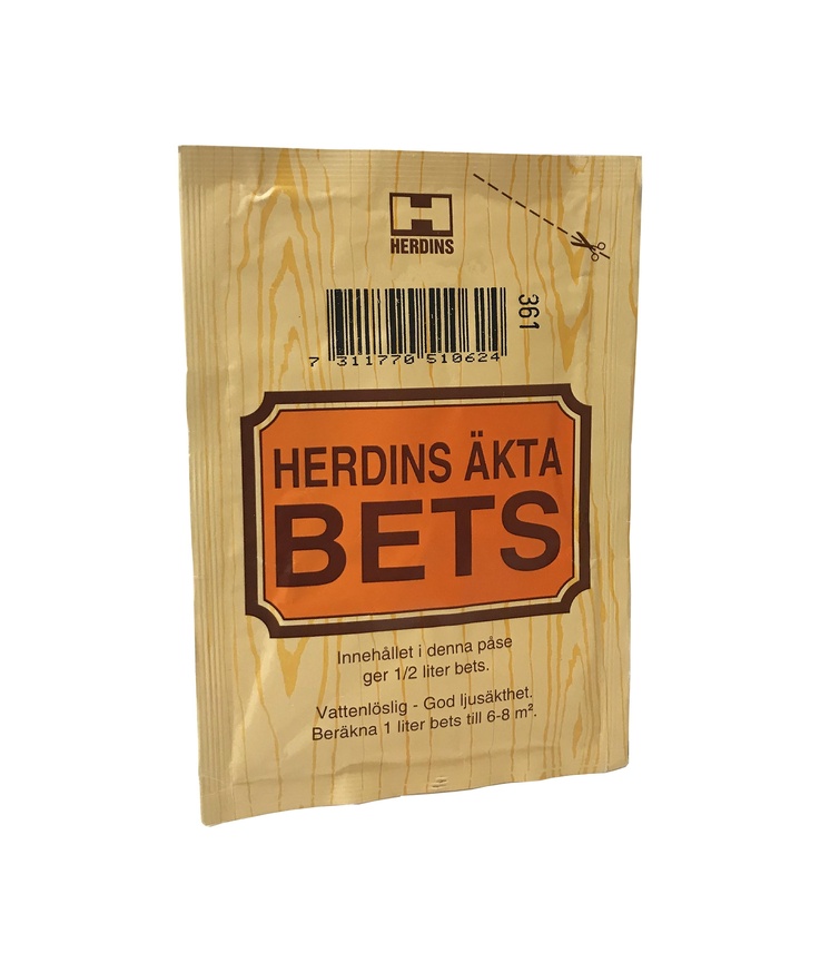 Betspulver mörk valnöt