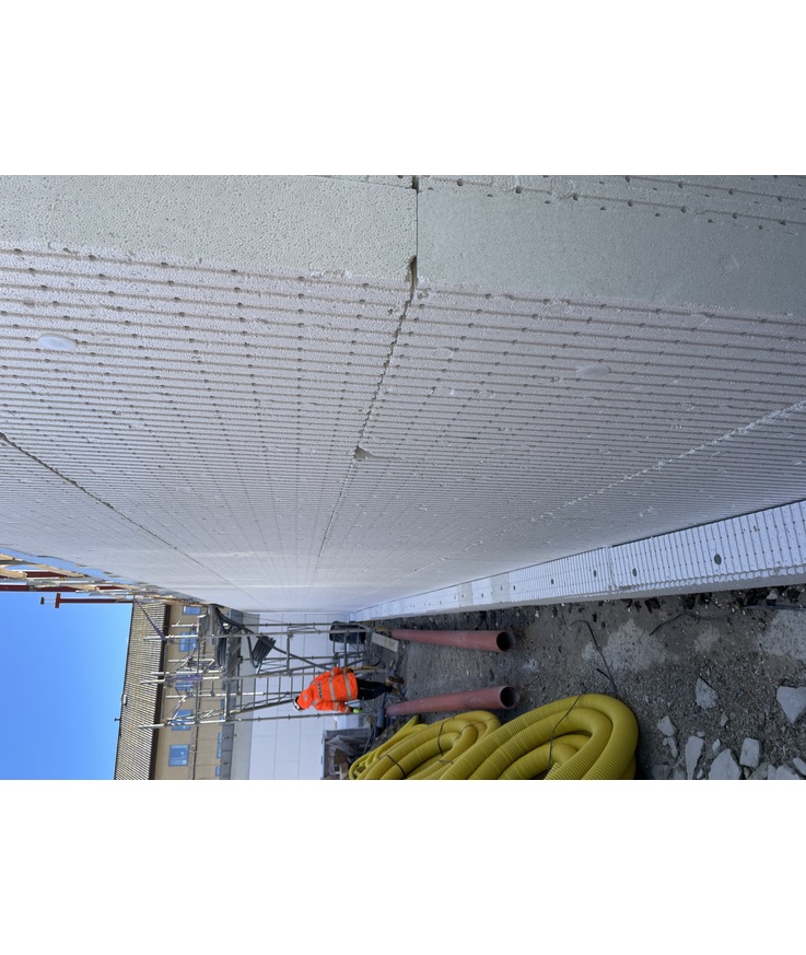 Dräneringsskiva thermodrän 70 U duk 100x600x1200mm 6st