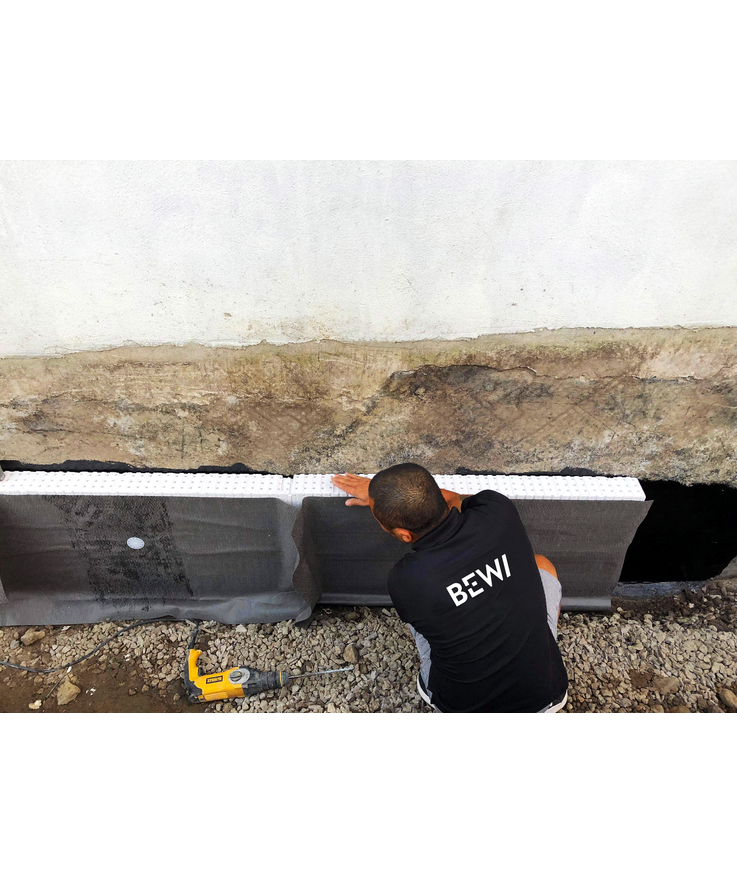 Dräneringsskiva thermodrän 70 U duk 100x600x1200mm 6st