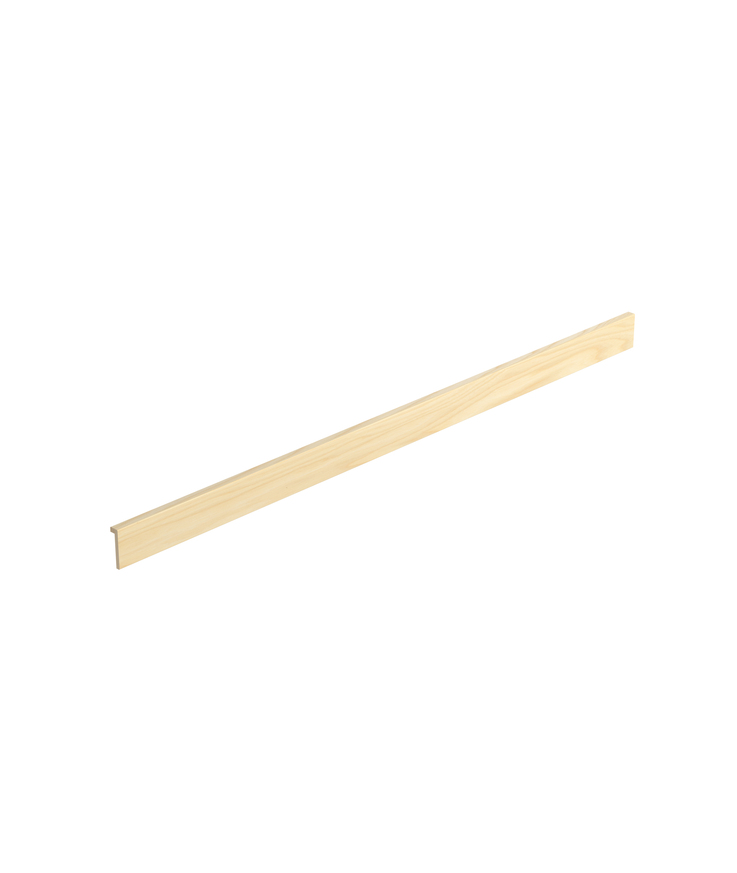 Bakkantslist obehandlad ask 1000mm