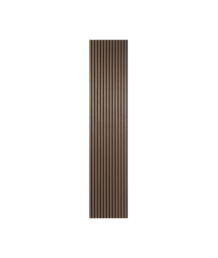 Väggpanel akustik quanti Walnut 18x520x2440mm