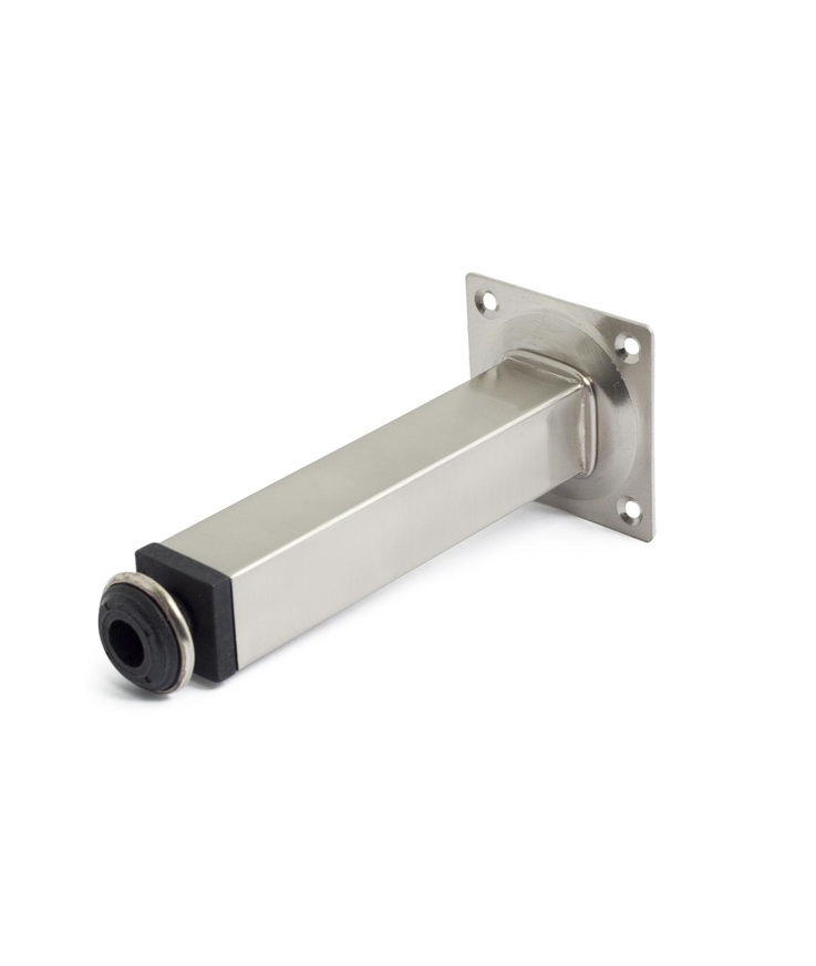 Bordsben 611 m nickel 25x25x100mm