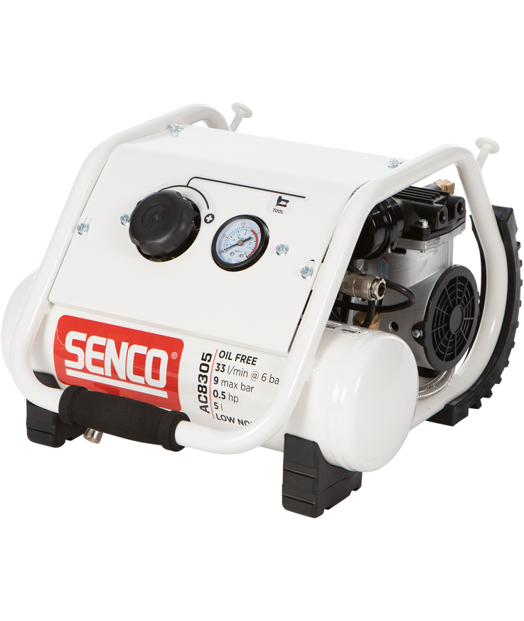Kompressor ac8305 low noise Oljefri 9 bar 5l 83l/min