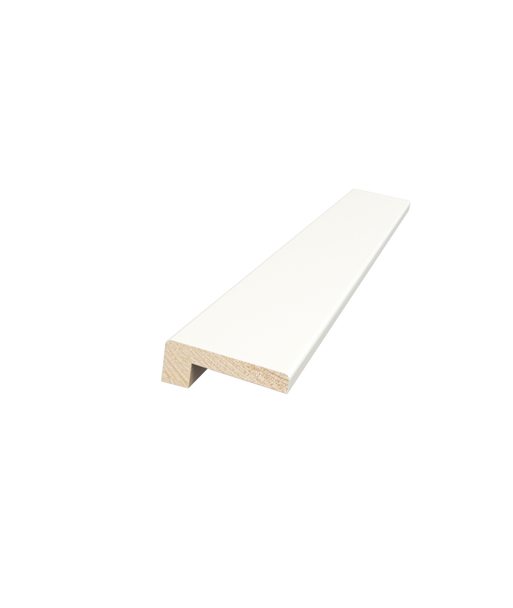 Klackfoder profil 075 vit S 0502-y 21x56x2200mm
