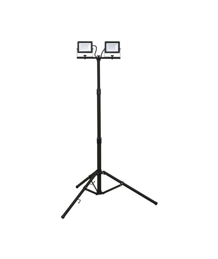 Arbetslampa m stativ grunda 2x1800lm 2x20w