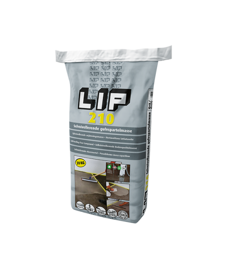 Avjämningsmassa lip 210 20kg