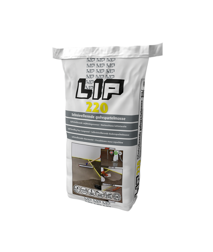 Avjämningsmassa lip 220 20kg