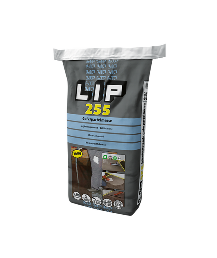 Avjämningsmassa lip 255 Golvspackelmassa 20kg