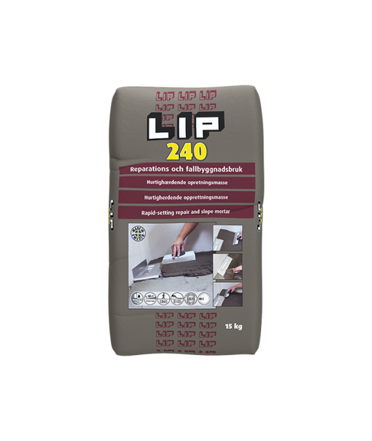 Handspackel lip 240 15kg Reparations-/fallbyggnadsbruk