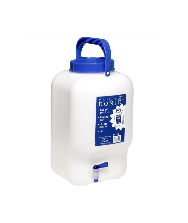 Vattendunk med kran, Dunken Donje 20l