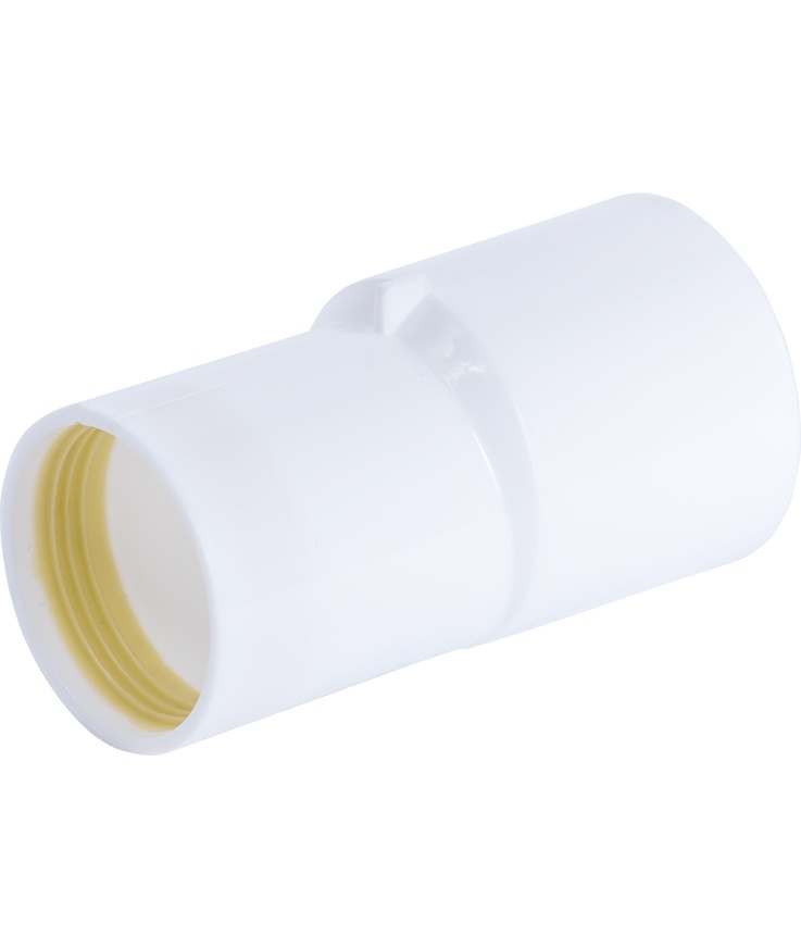 Förminskning 40x32mm vit pp Med gummitätning sb