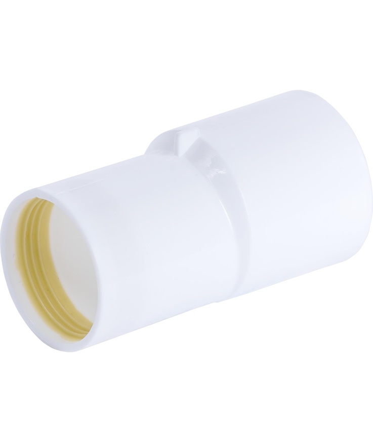 Förminskning 40x32mm vit pp Med gummitätning sb