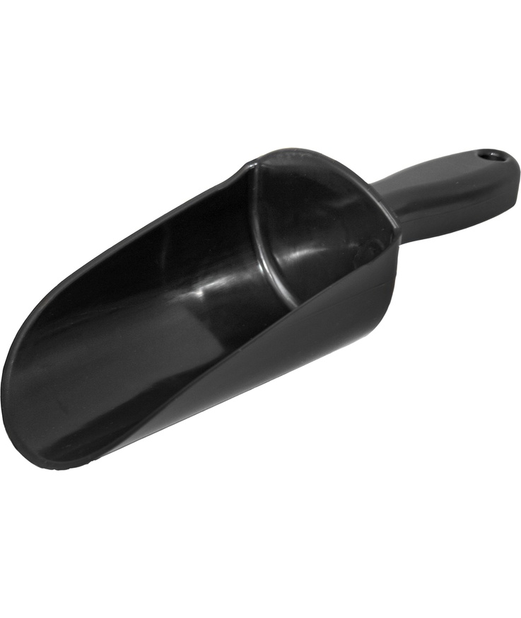 Foderskopa 23 cm nyby plast Svart