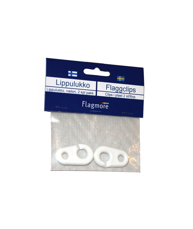 Clips i plast 2 st/förp