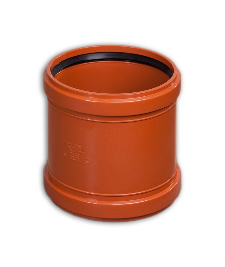 Dubbelmuff mark pp 110mm