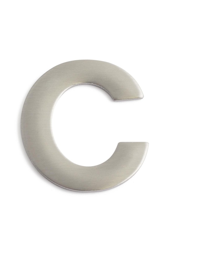 Bokstav självhäftande c rf 50mm