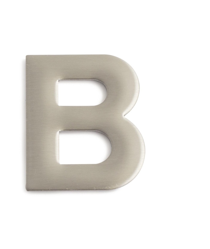 Bokstav självhäftande b rf 50mm