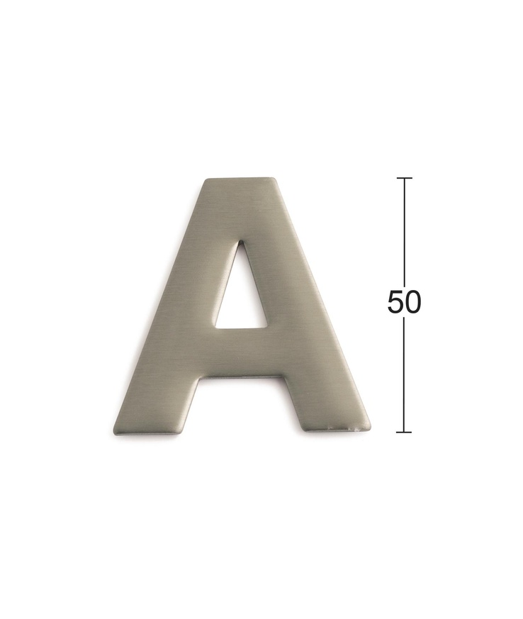 Bokstav självhäftande a rf 50mm