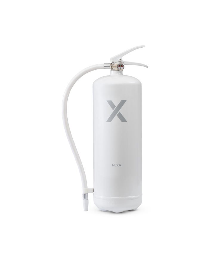Brandsläckare vit 6kg pulver 43a 233b c nexa
