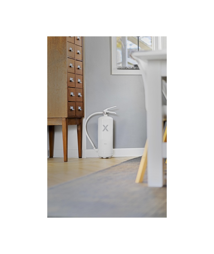 Brandsläckare vit 6kg pulver 43a 233b c nexa