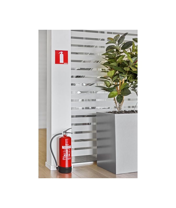 Brandsläckare röd 6kg pulver 55a 233b c nexa