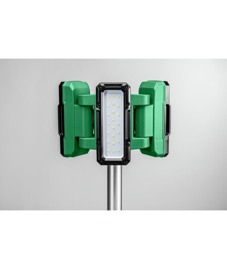 Arbetslampa ub18dg hikoki 18v 4000lm m/stativ solo