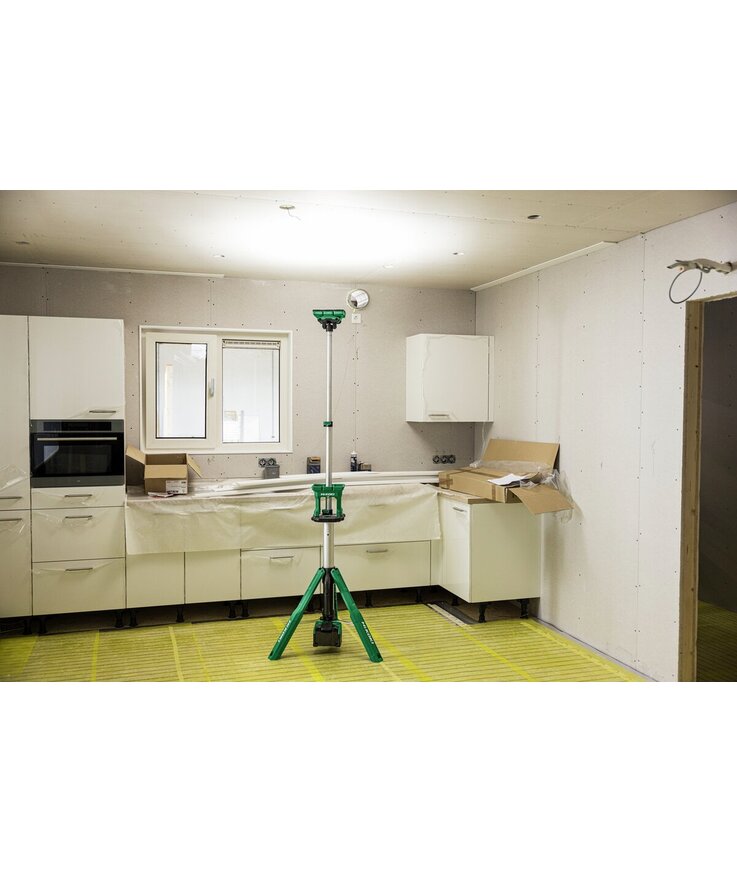 Arbetslampa ub18dg hikoki 18v 4000lm m/stativ solo