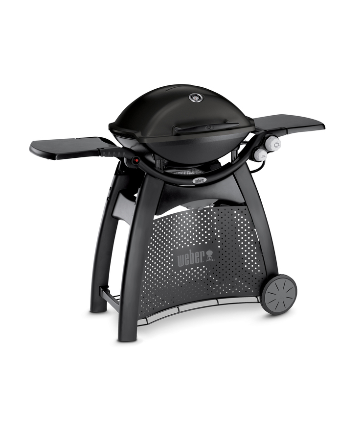 Gasolgrill weber q3000 svart 63x45cm