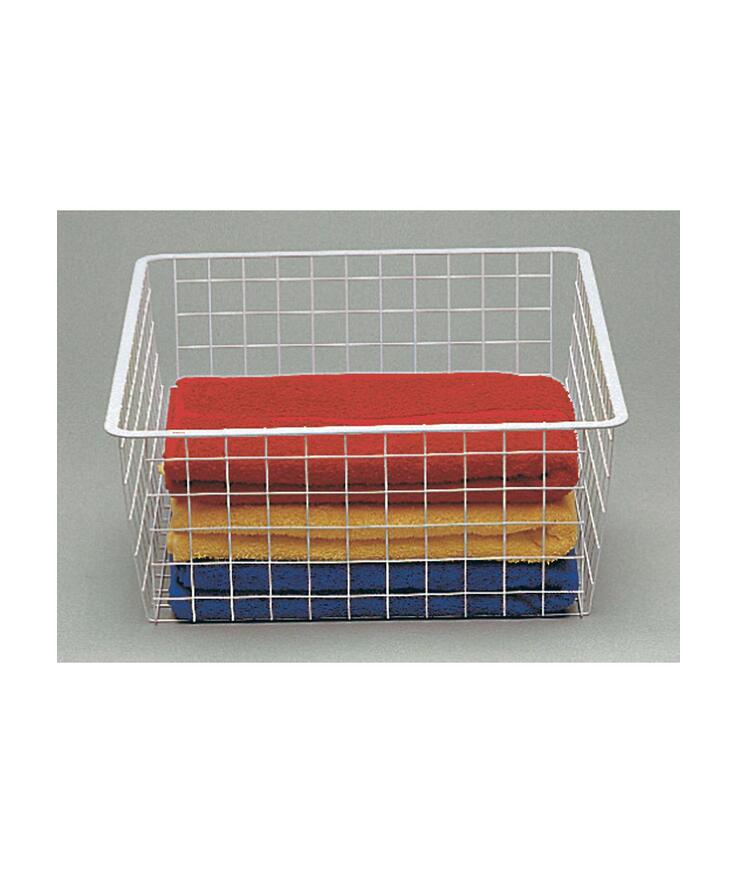 Trådback vit 427x527x185
