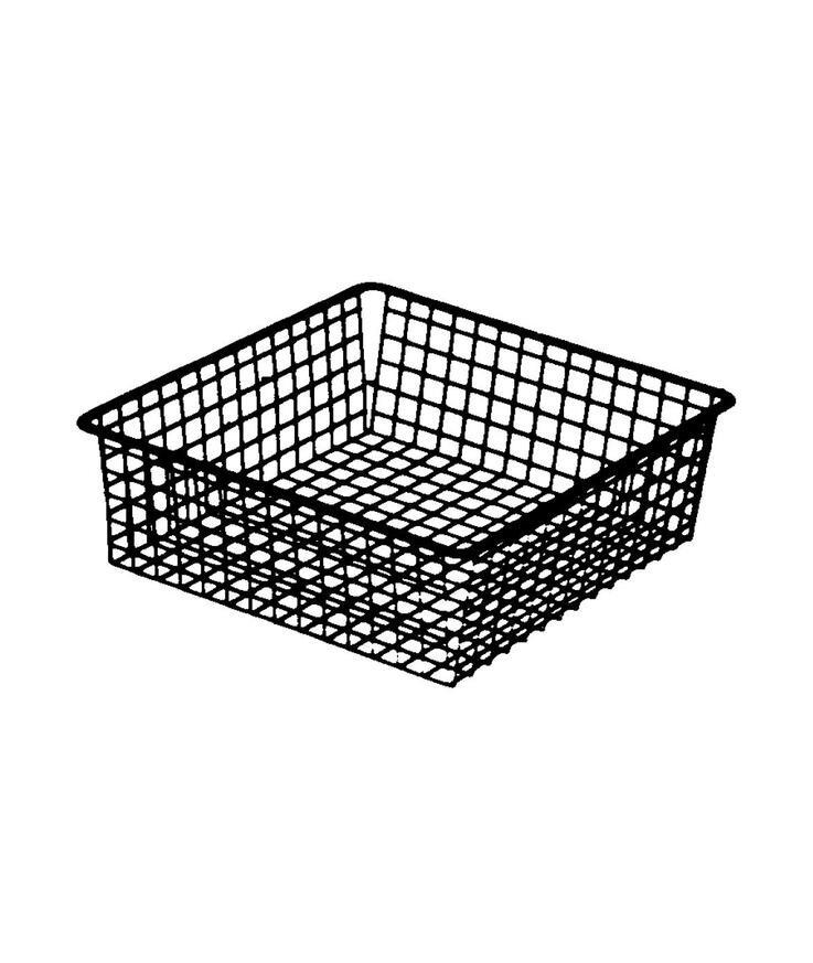 Trådback vit 527x527x185