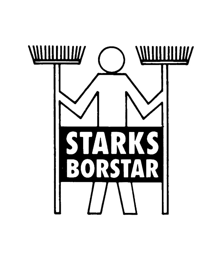 Sopset trä borste+skyffel rust