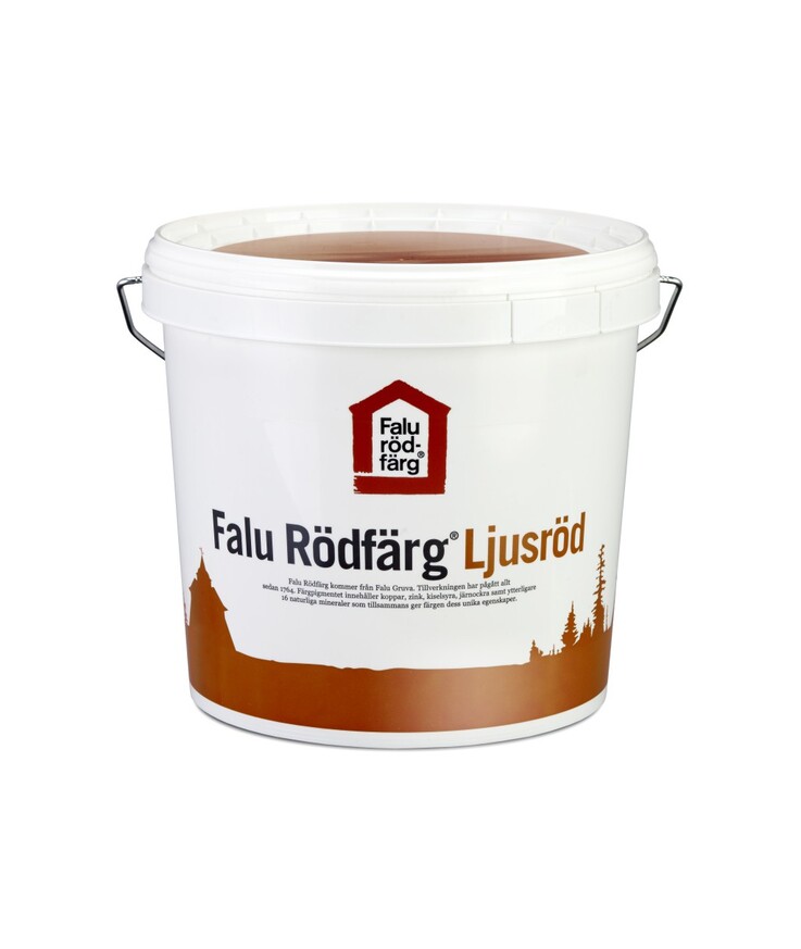 Falu rödfärg ljusröd 5l