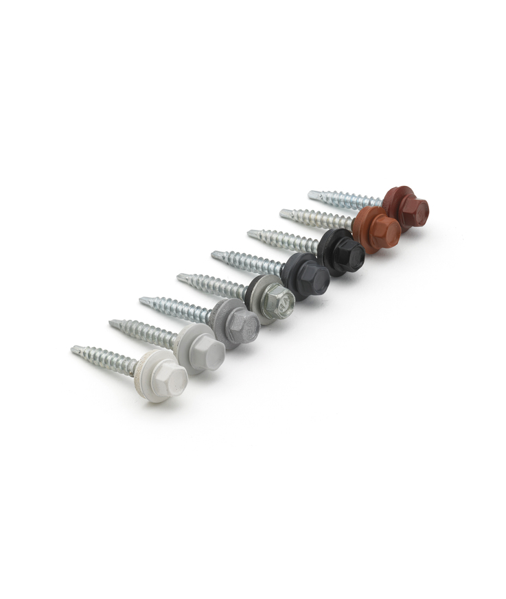 Farmarskruv trä utv tegelröd 4,8x35 200st