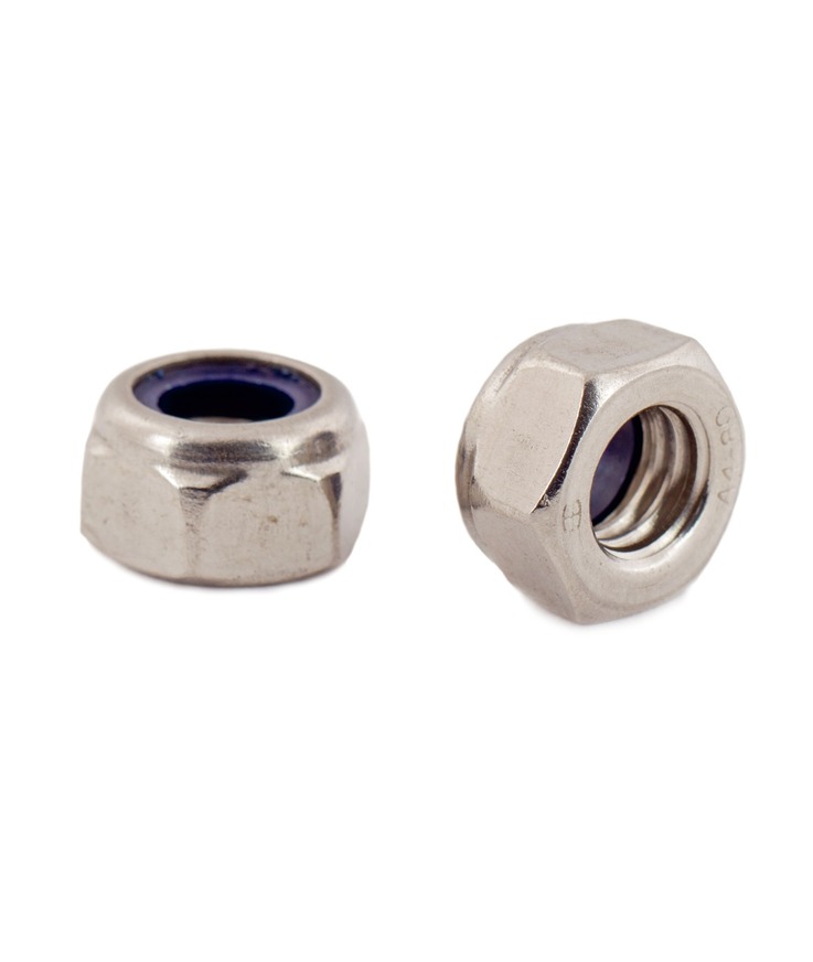 Låsmutter m6lm låg a4-80 din 985 m20