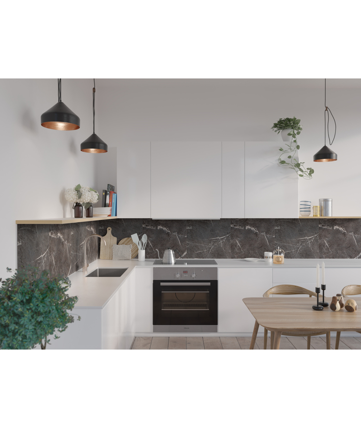 Väggskiva kök fibo 2272-k00 s Black marble 10x620x580mm