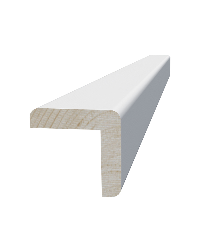 Hörnlist vit s 0502-y 21x21x2500mm