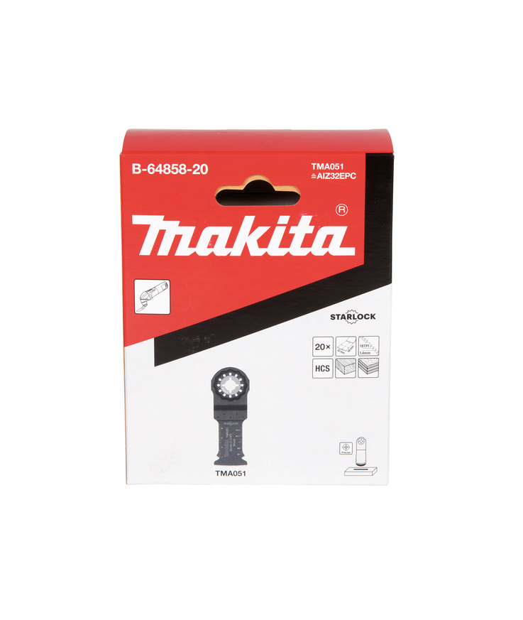 Multiblad b-64858-20 makita Starlock tma051 32mm 20st