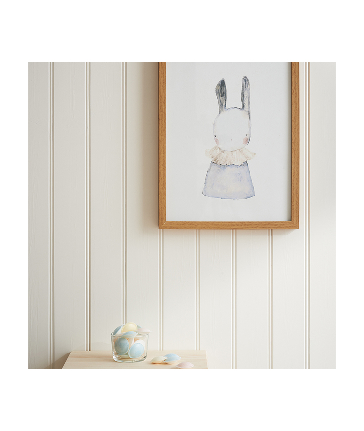 Panel trend pärlspont vit 0502 Målad änds 13x120x2700 8st