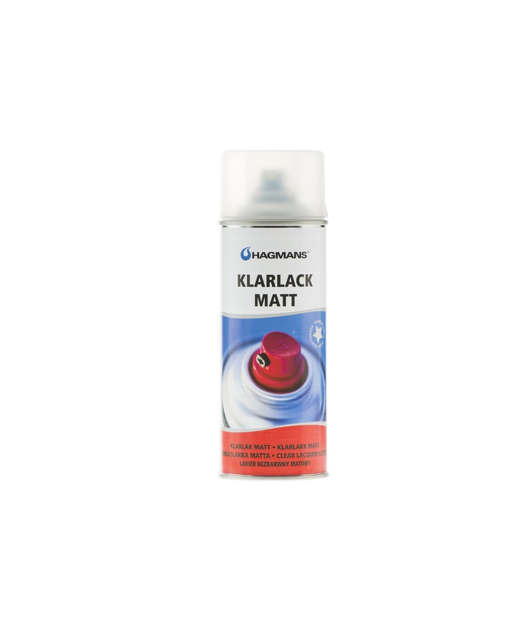 Sprayfärg hagmans Klarlack matt 400ml
