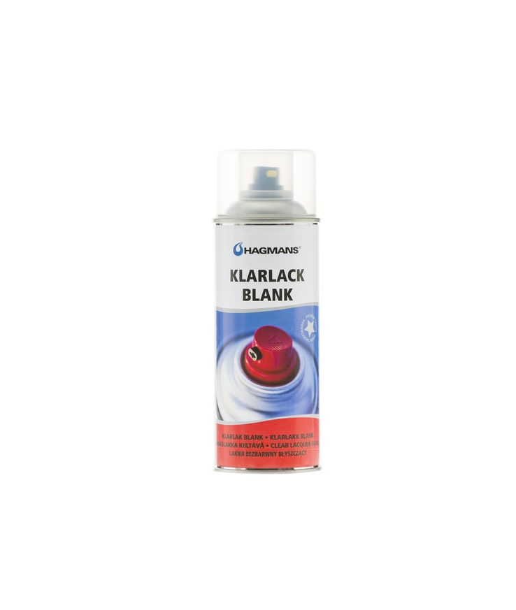 Sprayfärg hagmans Klarlack blank 400ml
