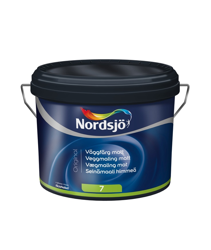 Väggfärg original matt 7 Bc nordsjö inomhus
