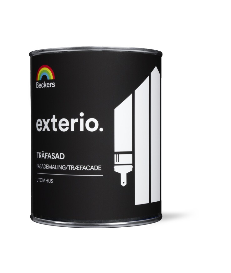 Träfasadfärg exterio 1 utevit 1l