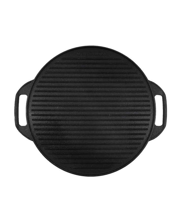 Grillpanna gjutjärn 42cm