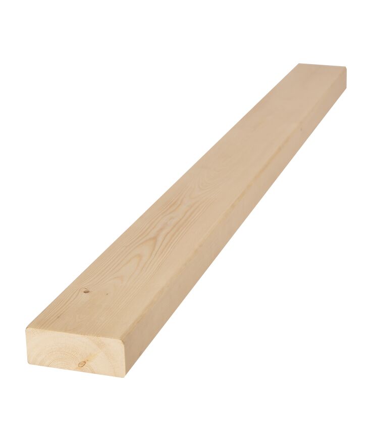 Byggregel g4-3 ändspont gran 34x70 lp