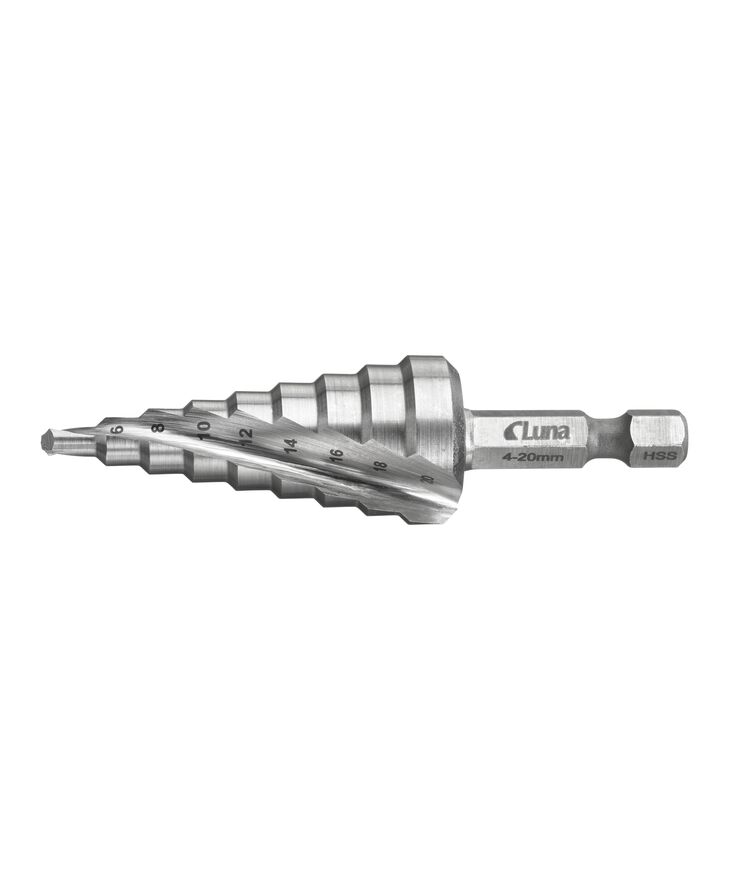 Stegborr 9 steg 4-20mm