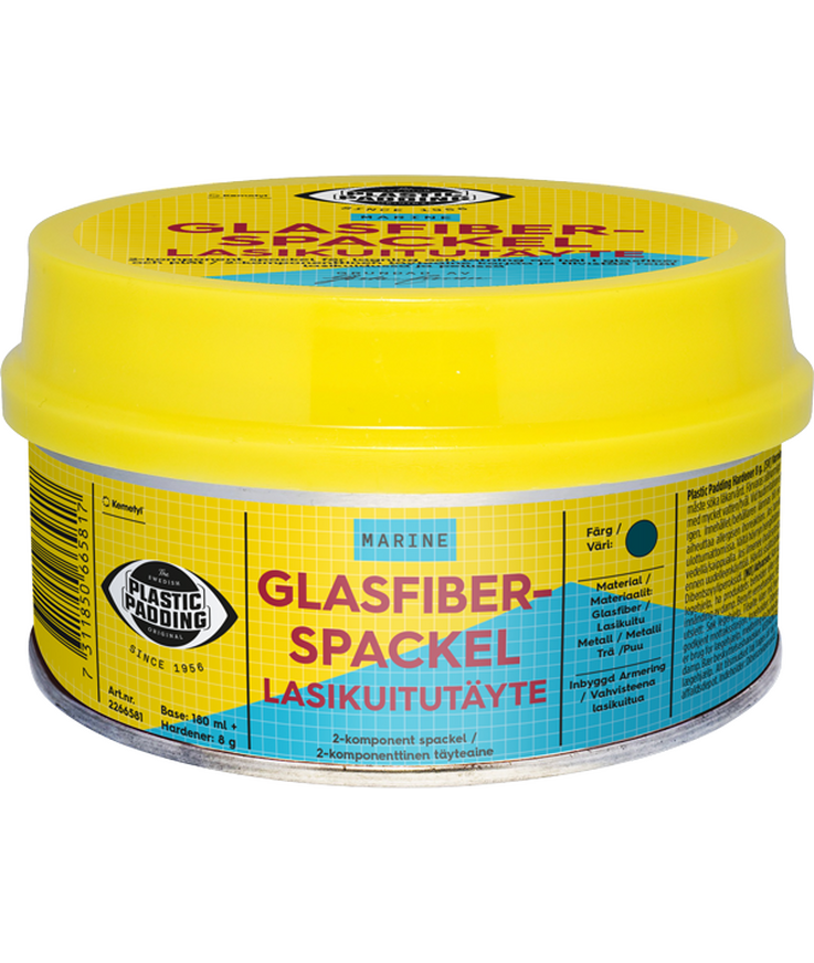 Spackel glasiber plastic Padding glasfiberspackel 0,18l