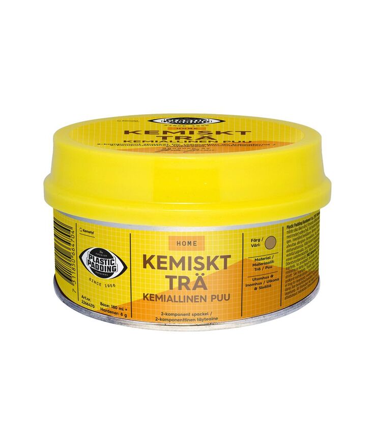 Spackel kemiskt trä plastic Padding kemiskt trä 0,46l
